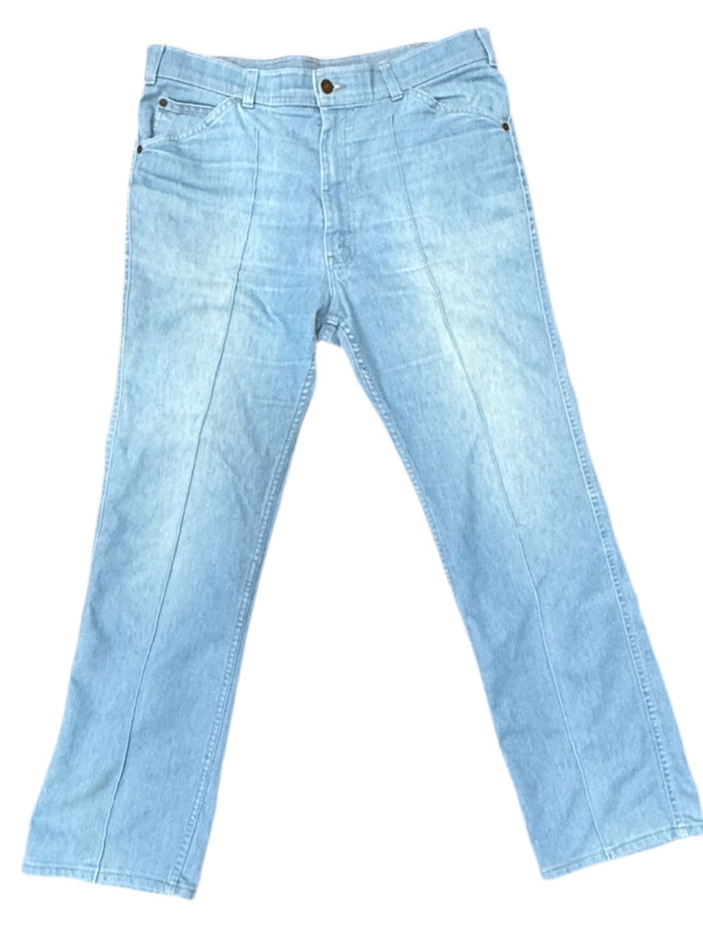 Vintage 1997 Levi’s For Men Jeans 36x30 Light Wash Distressed Y2K Denim
